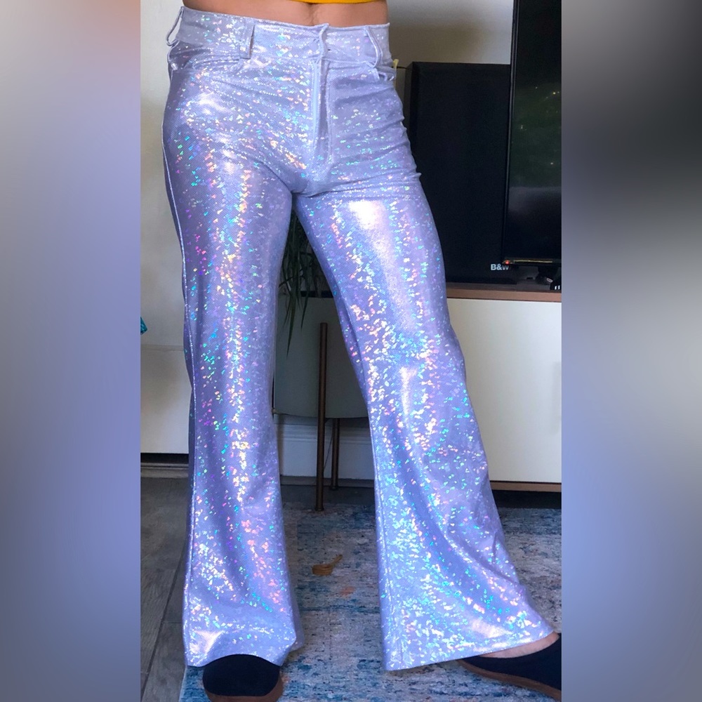 Piedmont Boutique Shimmery Disco Pants